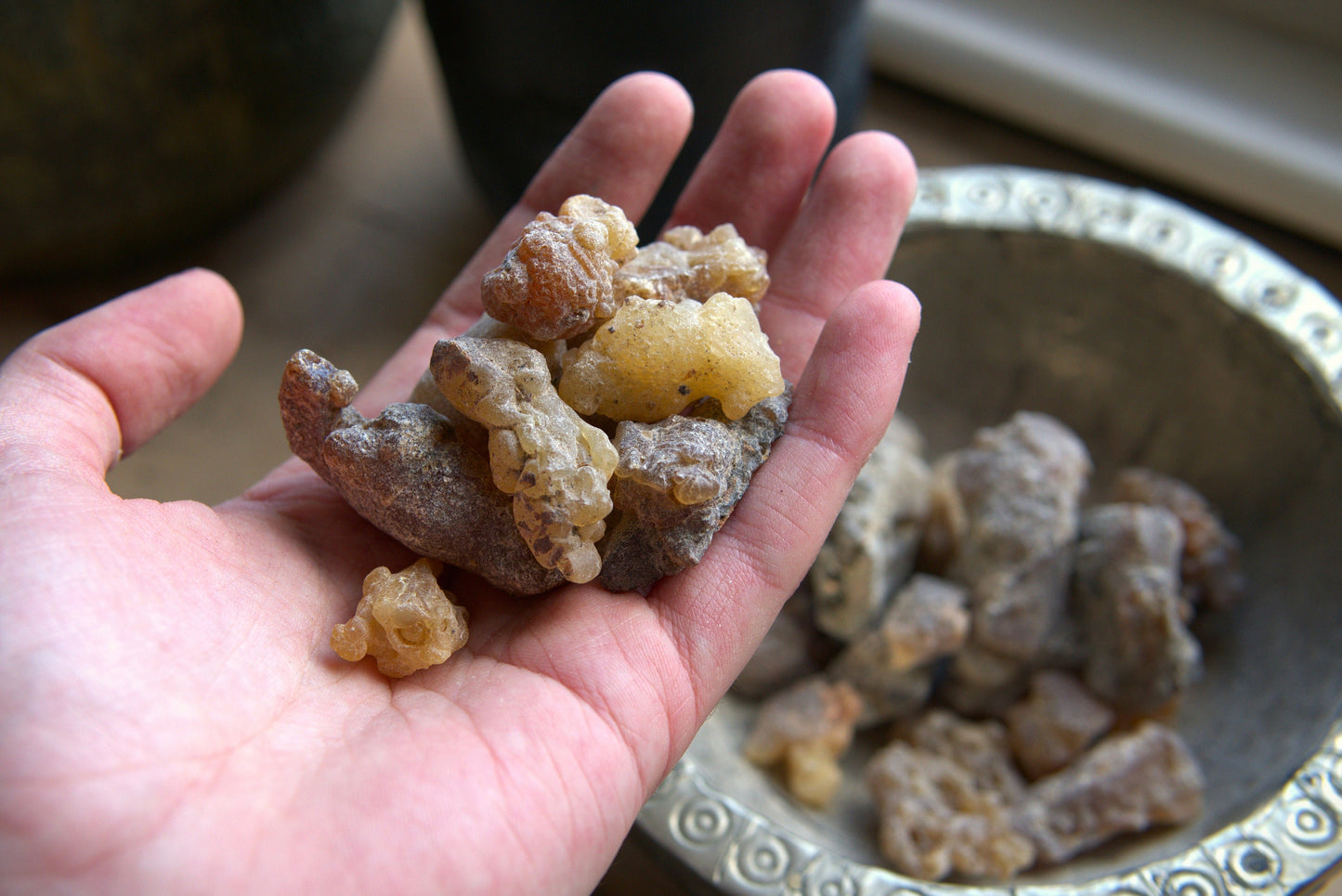 Peruvian 'Myrrh' Incense Resin - Styrax weberbaueri