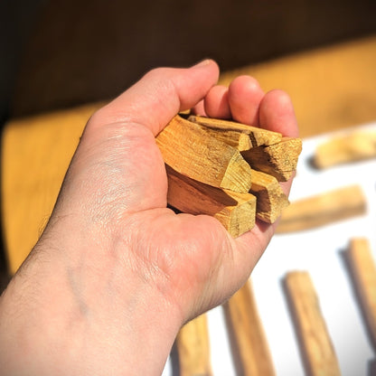 Palo Santo Smudge Sticks – Sustainably Sourced, Sweet Woody Scent