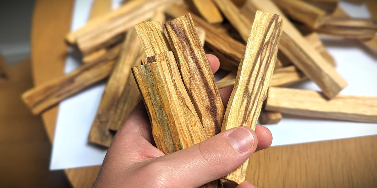 Palo Santo Smudge Sticks – Sustainably Sourced, Sweet Woody Scent