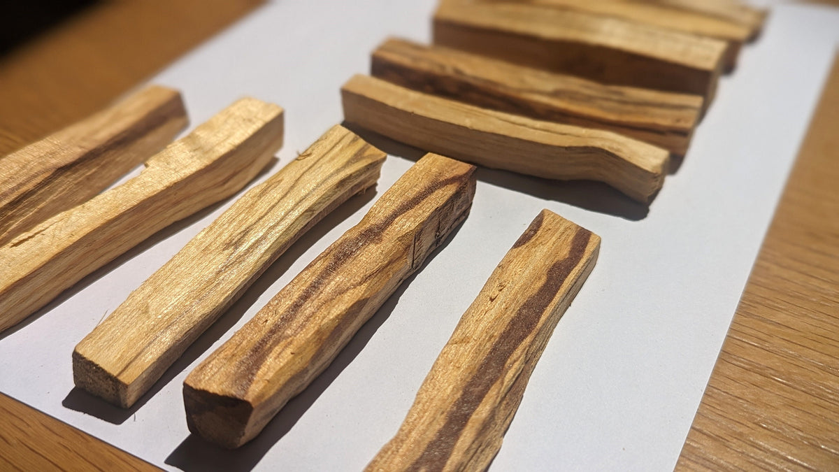 Palo Santo Smudge Sticks – Sustainably Sourced, Sweet Woody Scent