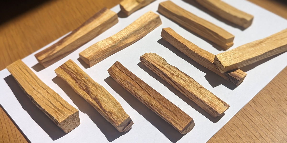 Palo Santo Smudge Sticks – Sustainably Sourced, Sweet Woody Scent