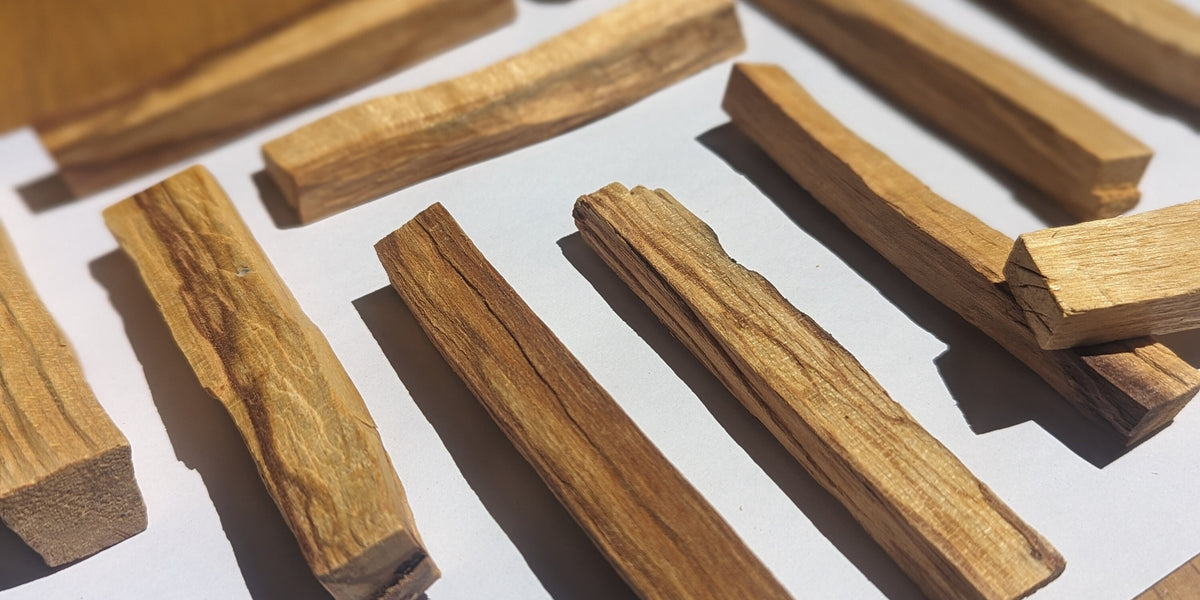 Palo Santo Smudge Sticks – Sustainably Sourced, Sweet Woody Scent
