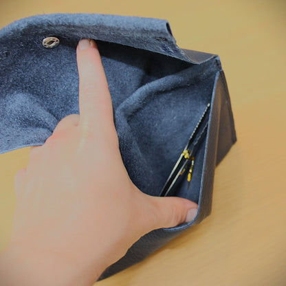 Recycled Leather Incense Wallet