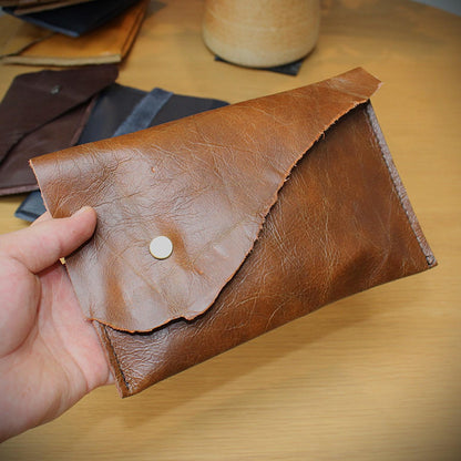 Handmade Recycled Leather Incense Satchel