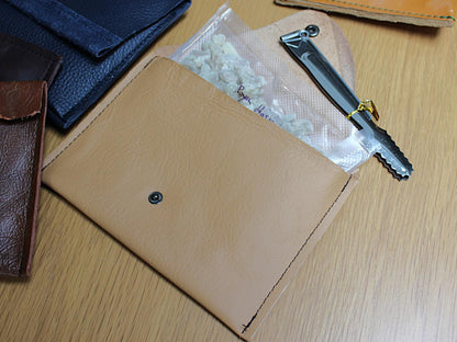 Handmade Leather Incense Wallet