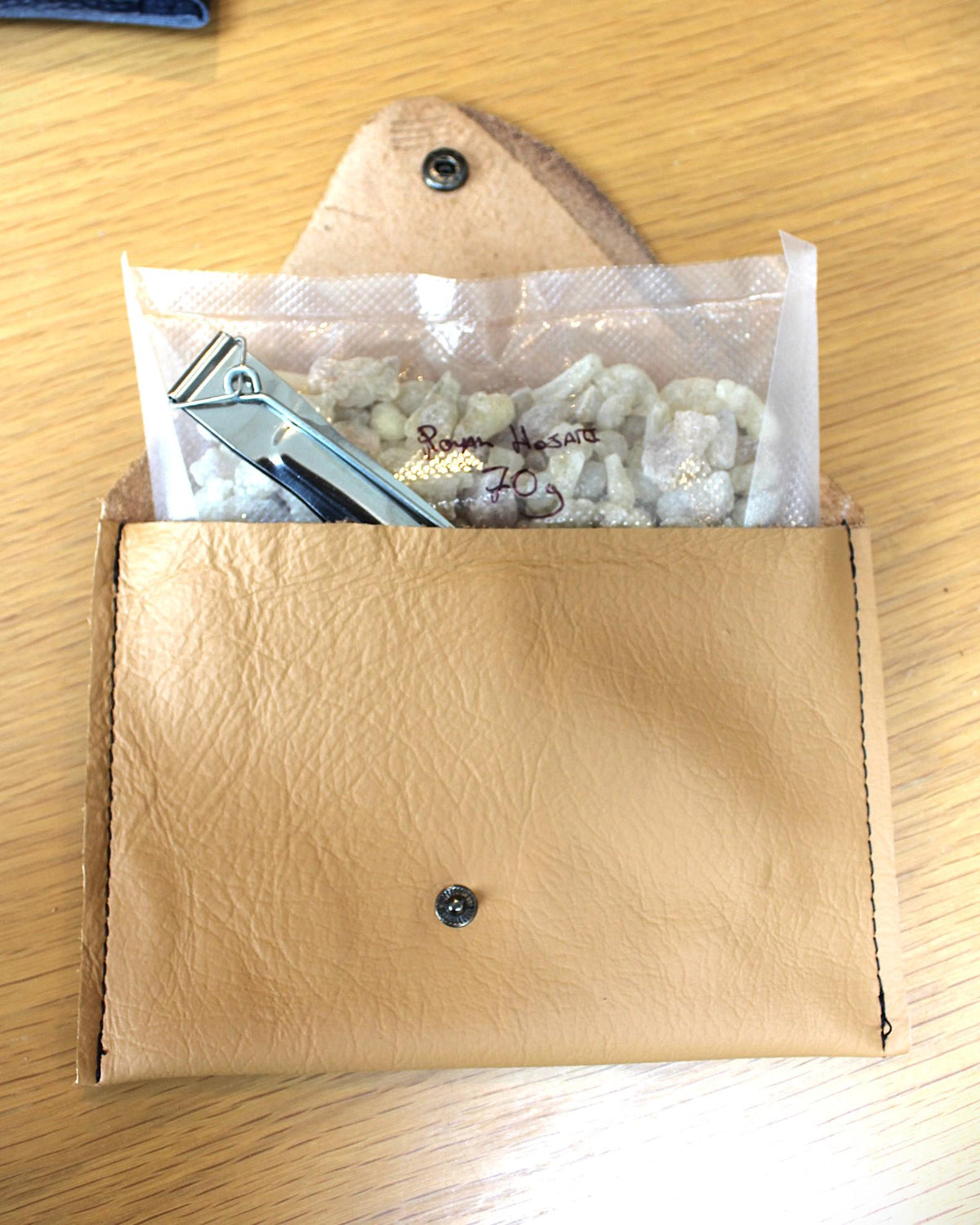 Handmade Leather Incense Wallet