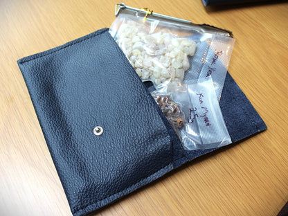 Handmade Recycled Leather Incense Satchel