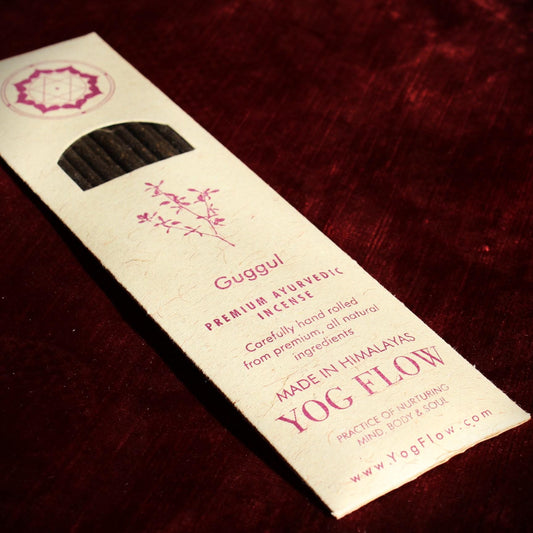 GUGGUL - Hand rolled incense sticks from the Himalayas