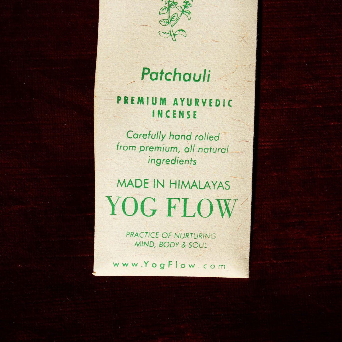 PATCHOULI - Hand rolled incense sticks from the Himalayas