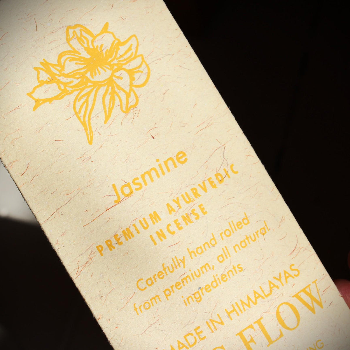 JASMINE - Hand rolled incense sticks from the Himalayas