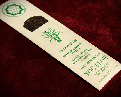LEMONGRASS - Hand rolled incense sticks from the Himalayas