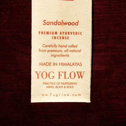 SANDALWOOD - Hand rolled incense sticks from the Himalayas