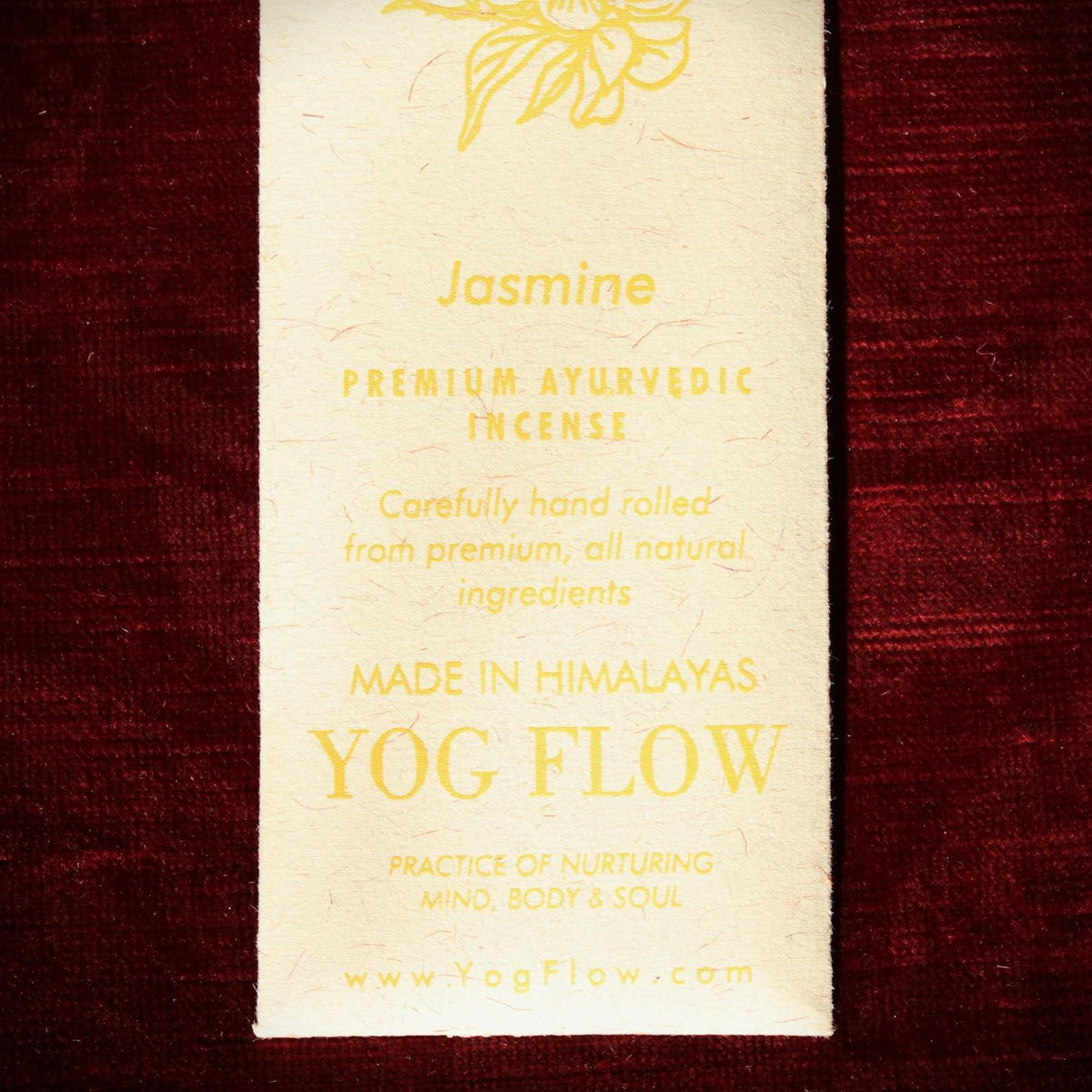 JASMINE - Hand rolled incense sticks from the Himalayas