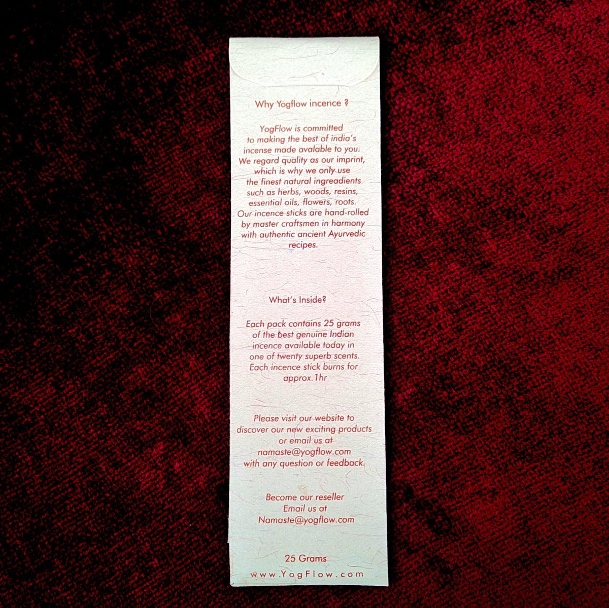 PITTA - Ayurvedic Incense Sticks - Hand rolled in the Himalayas